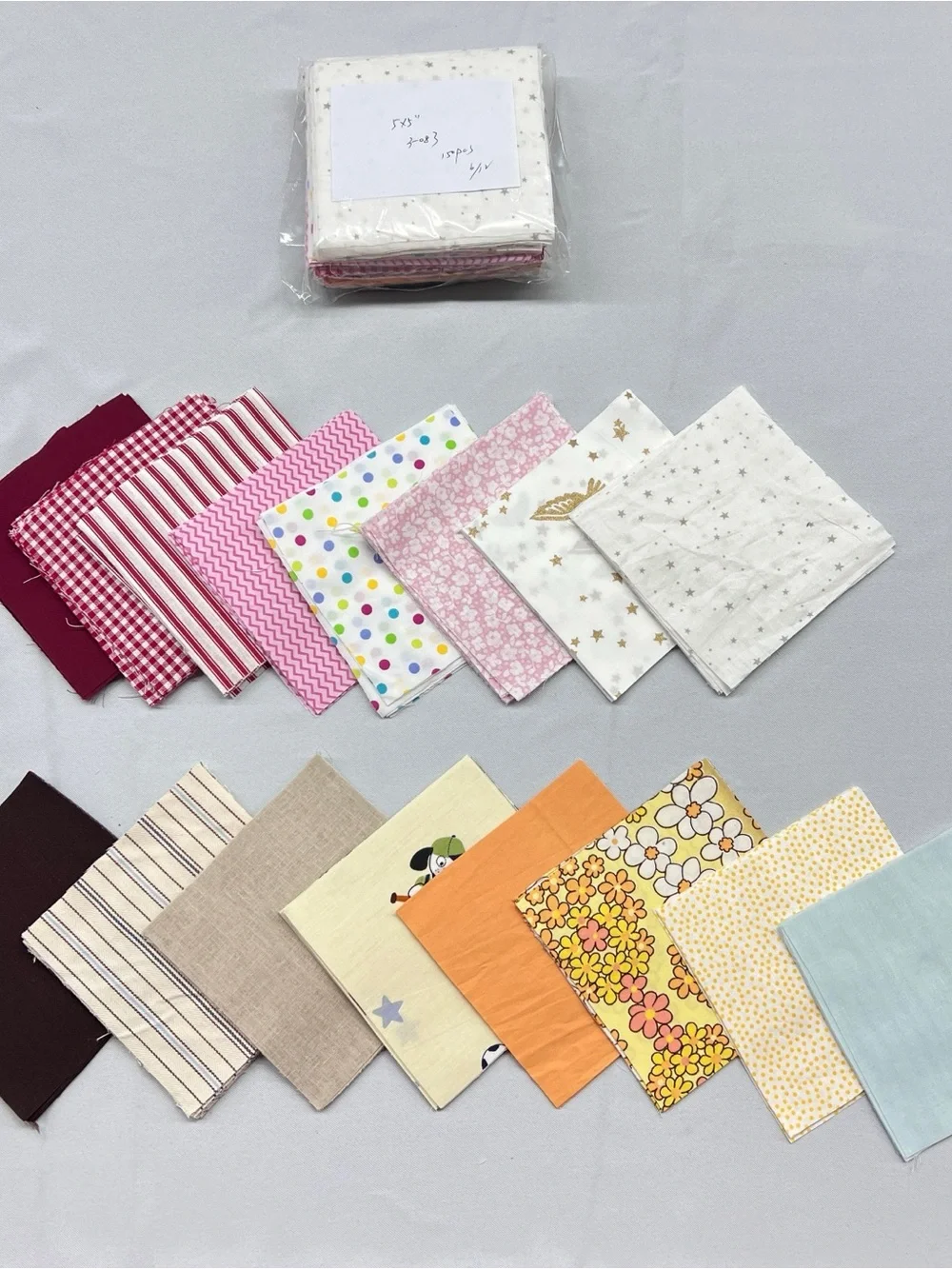 150 pcs Nostalgia Lane pre cut charm pack 5